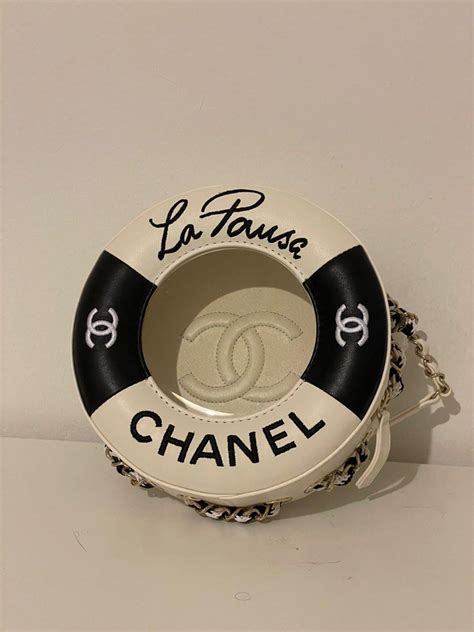 chanel lifebuoy bag|chanel bag dimensions.